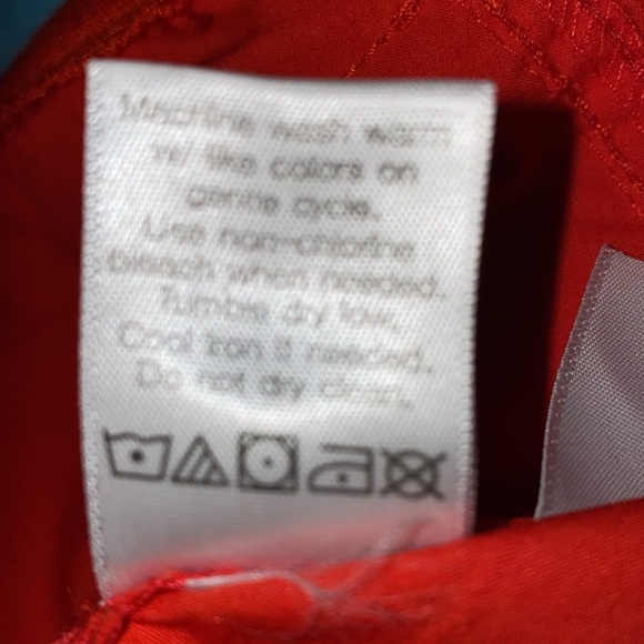 SAG HARBOR New York cargo capris tab cuff 6 pocket elastic waistband NEW size 36 - Picture 6 of 13